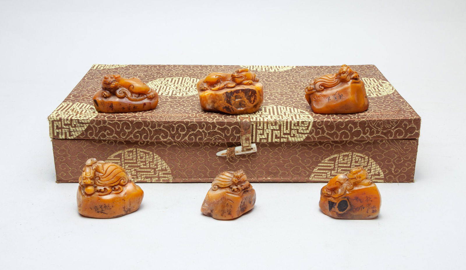 Estate Chinese Stone Carved Seals (1 of 18)