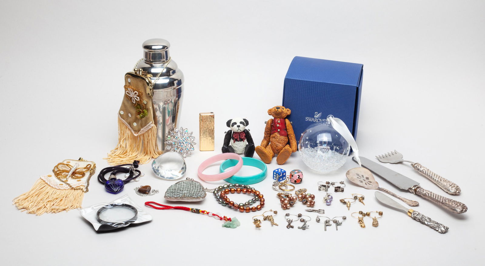 Estate Swarovski, Silver, Purse & Decors (1 of 13)
