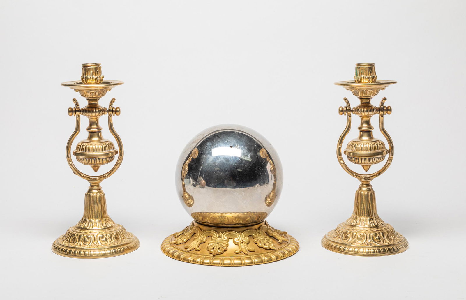 France Louis XVI Type Candlestick &Table Sculpture (1 of 13)