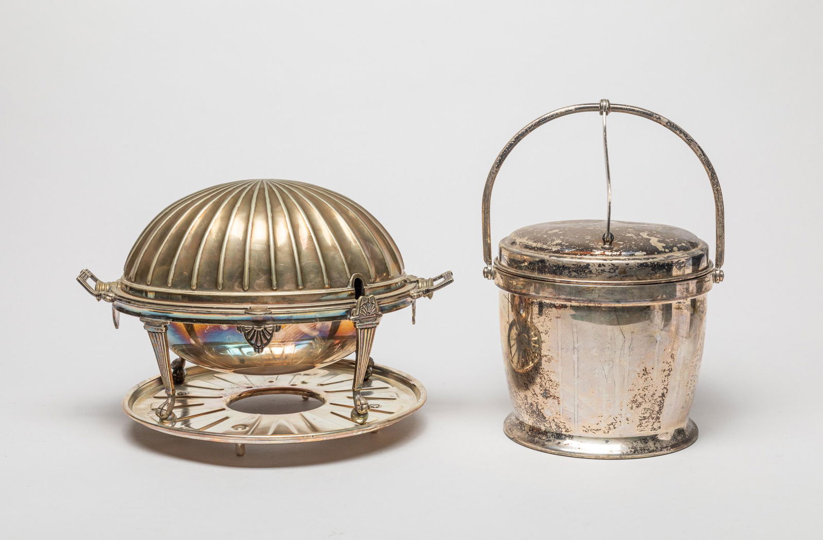 Collectible Silver-plated Centerpiece & Pot (1 of 11)