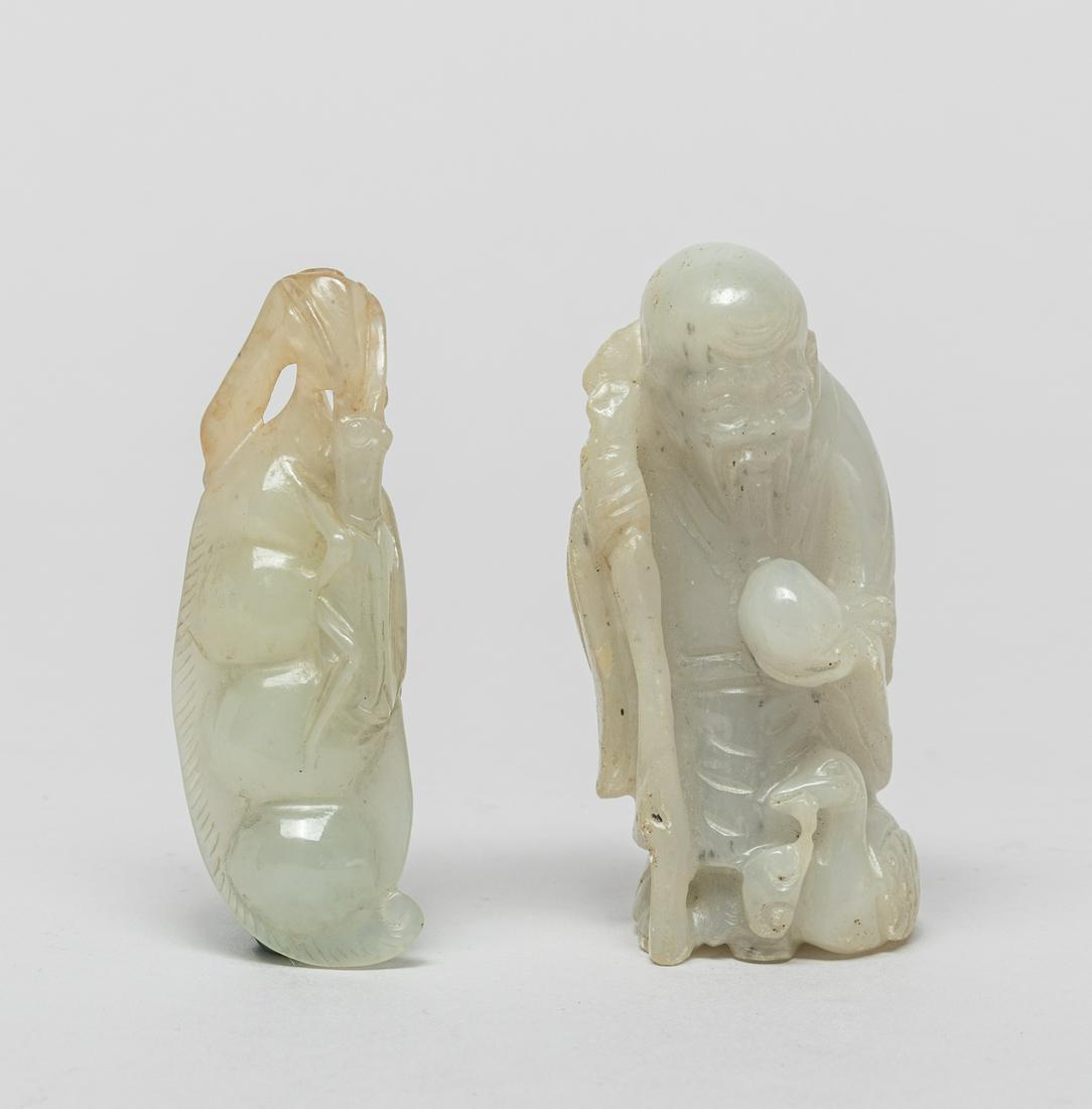 Two Chinese Jade Carvings (1 of 11)