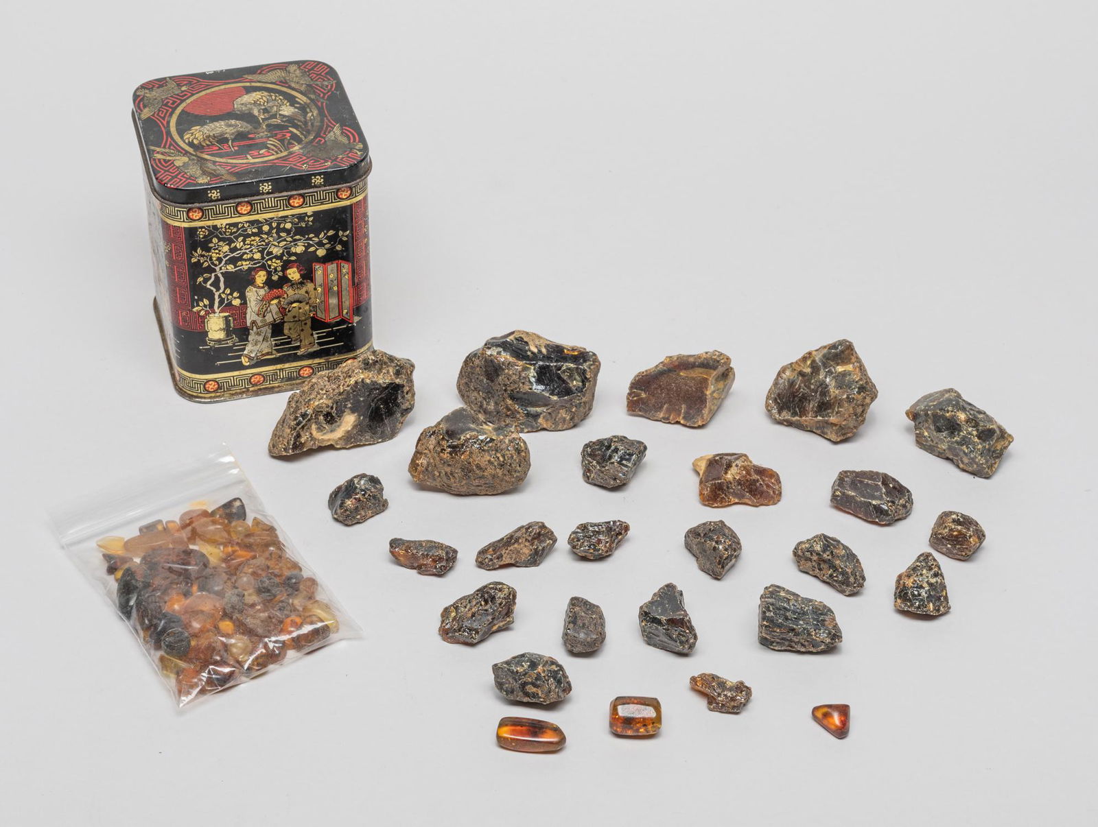 Old Chinese Amber Nuggets (1 of 14)