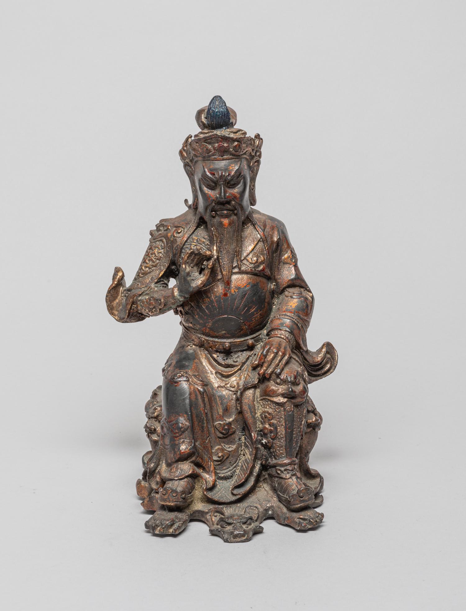 Ming Type Chinese Gilt Metal Buddha (1 of 12)