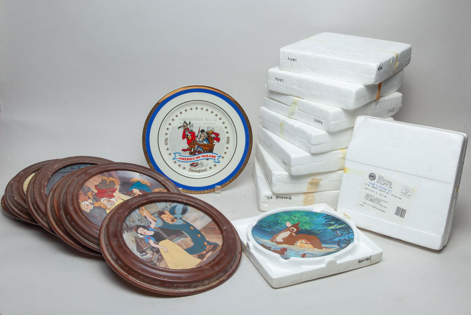 Collectible Disney Story Porcelain plates (1 of 10)