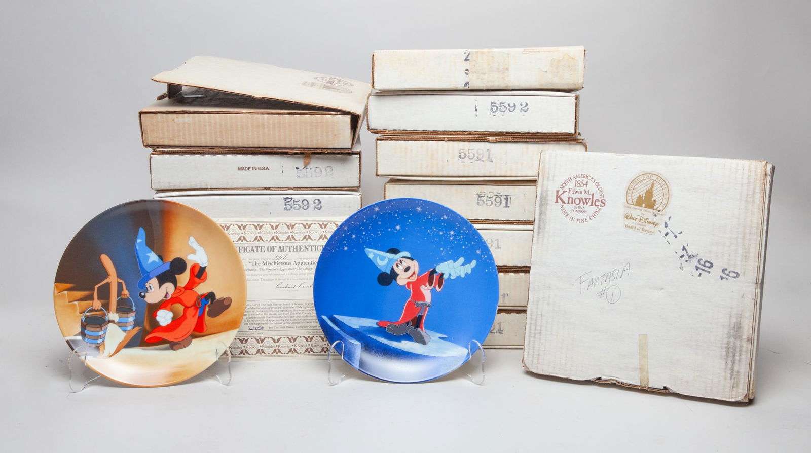 Collectible Disney Knowles Porcelain Plates (1 of 9)