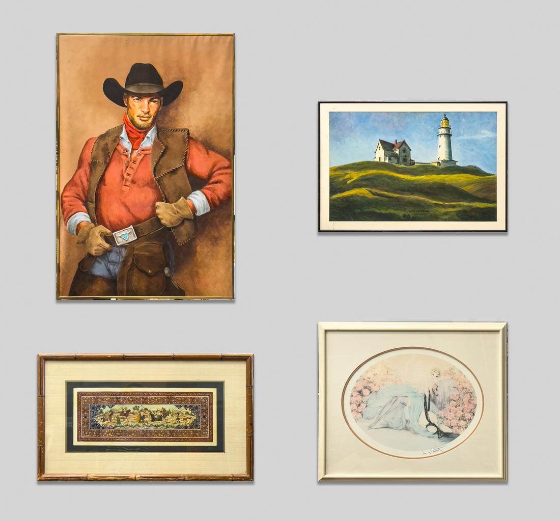 Leather Oil Painting & Watercolor Painting (1 of 20)