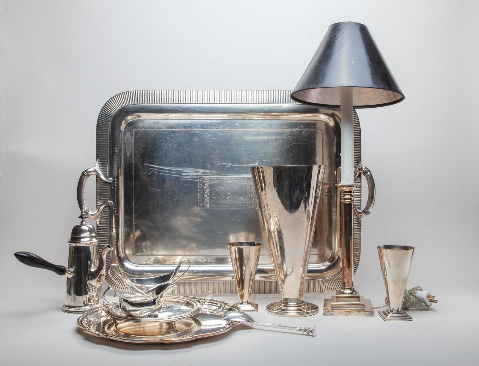 Collectible Silver-Plated Service (1 of 14)