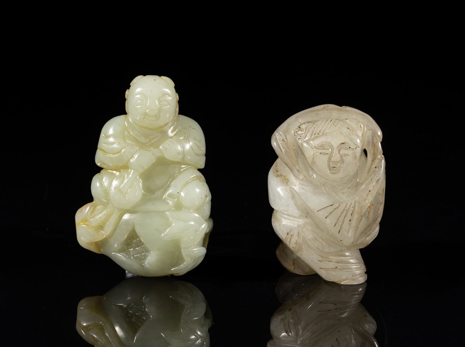 Chinese Jade Toggle of Boy (1 of 14)
