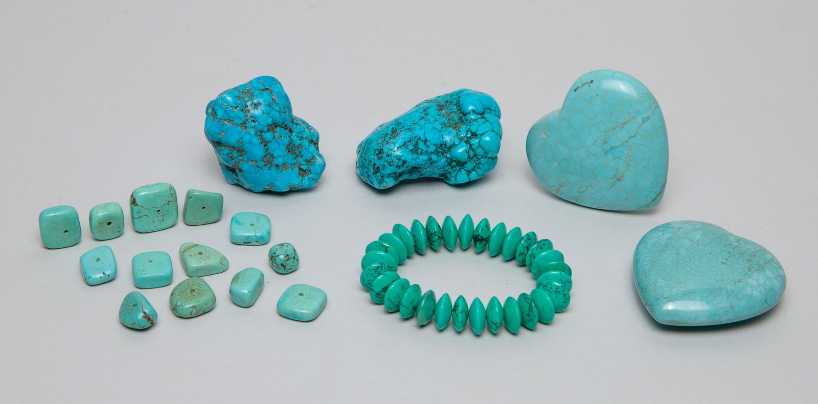 Estate Turquoise Like Stones & Jewelry (1 of 14)