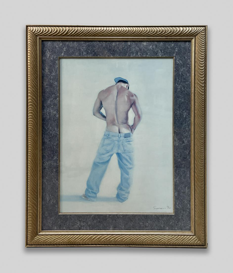 White Cap Lithograph, Douglas Simonson (1 of 11)