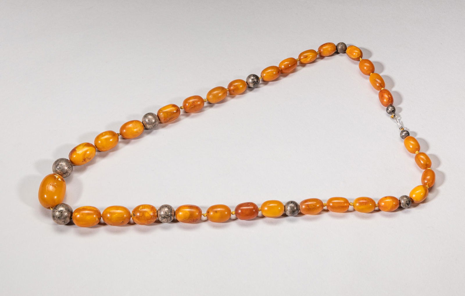 Antique English Amber Necklace (1 of 9)