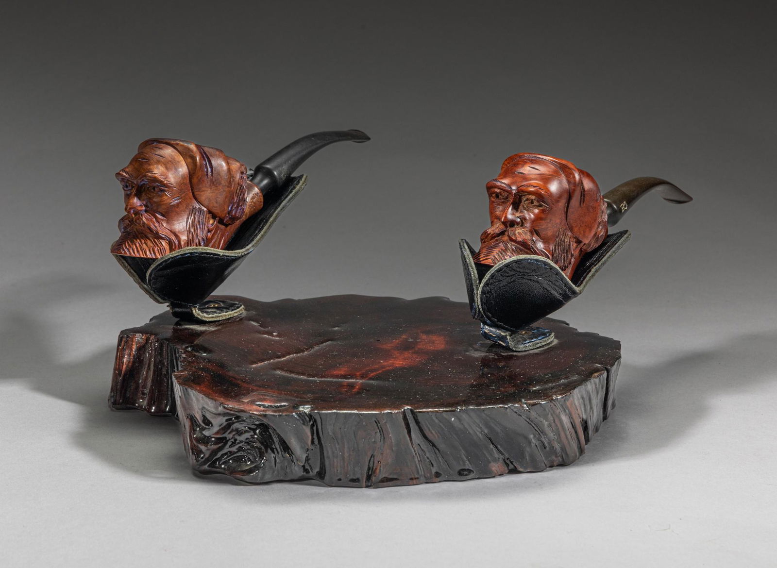 Collectible Smoking Pipe with Stand (1 of 11)