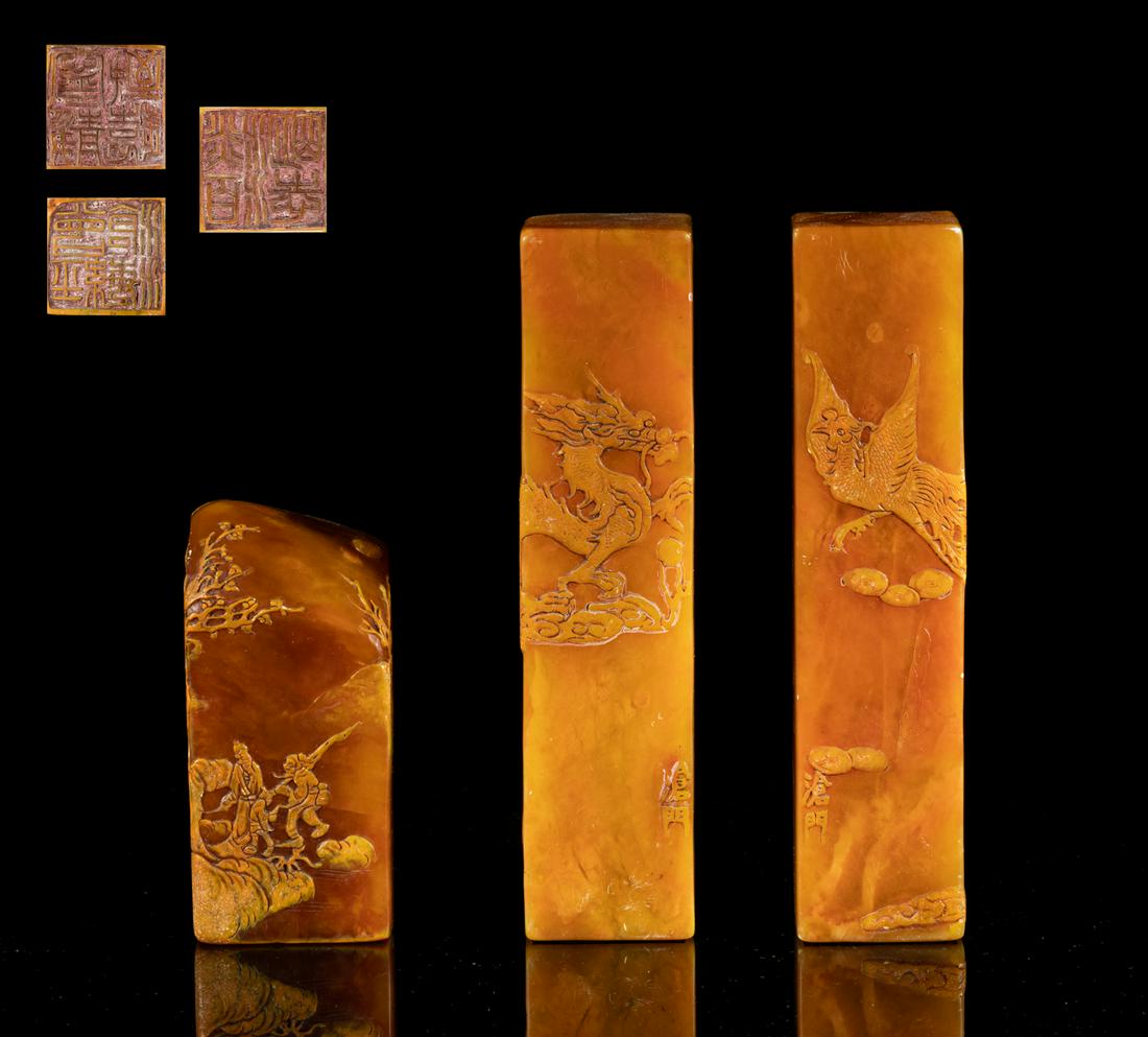 Collectible Chinese Stone Seals (1 of 16)