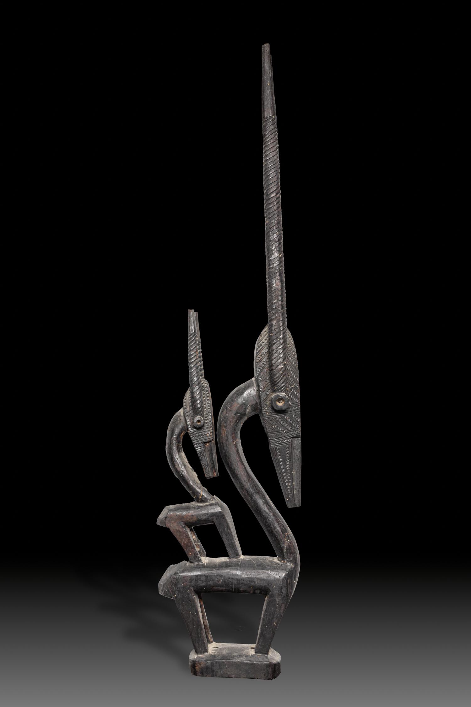 Tall African Congo Wood Sculpture (1 of 7)
