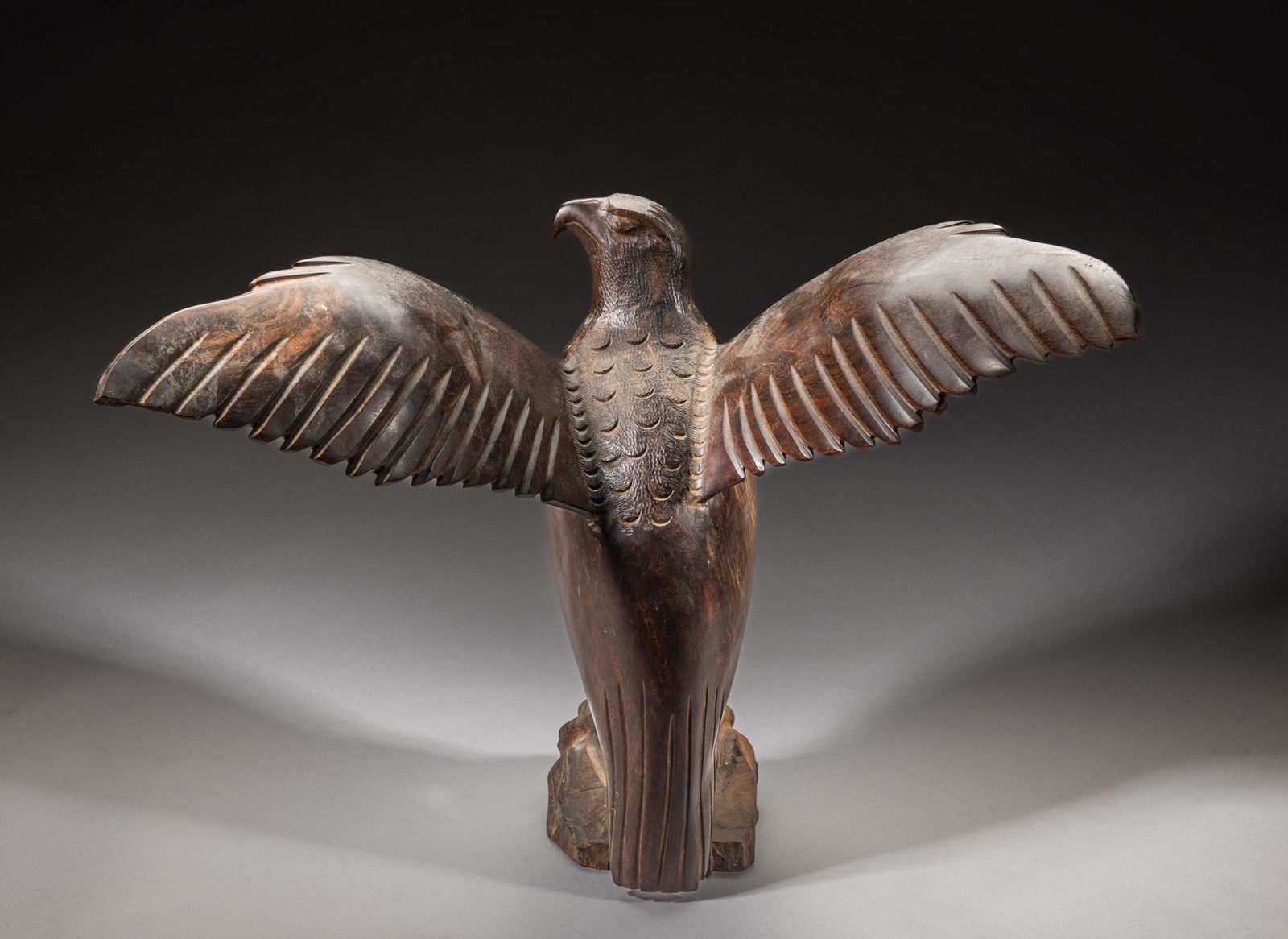 Massive Wood Carved American Eagle (1 of 11)