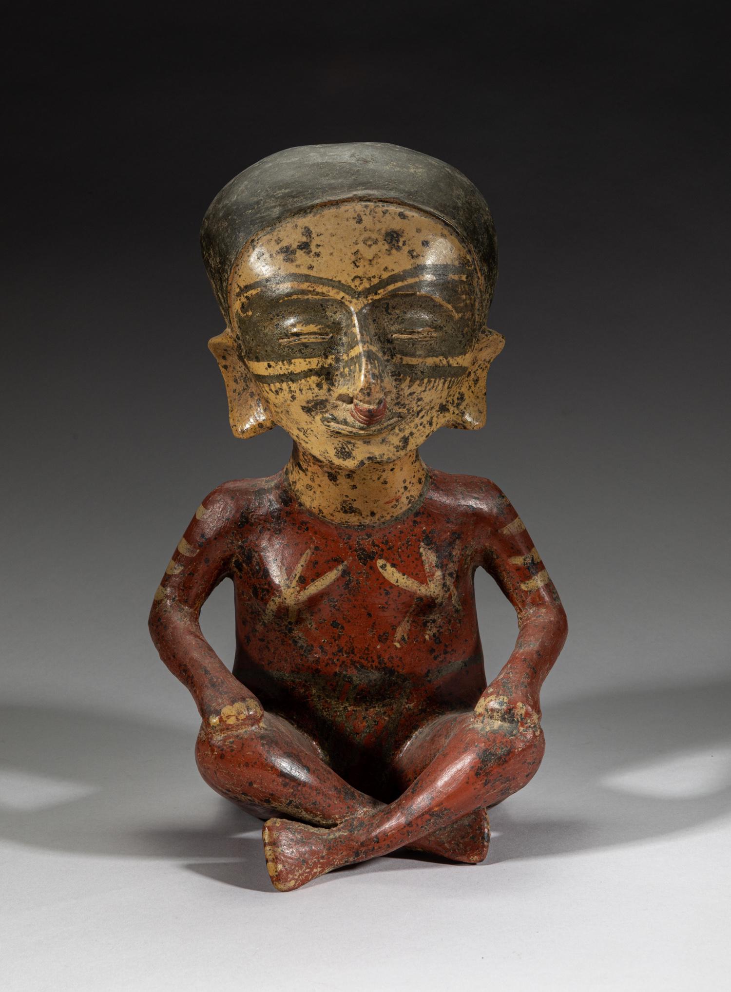 Veracruz Pre-Columbian Type Pottery Figure (1 of 9)