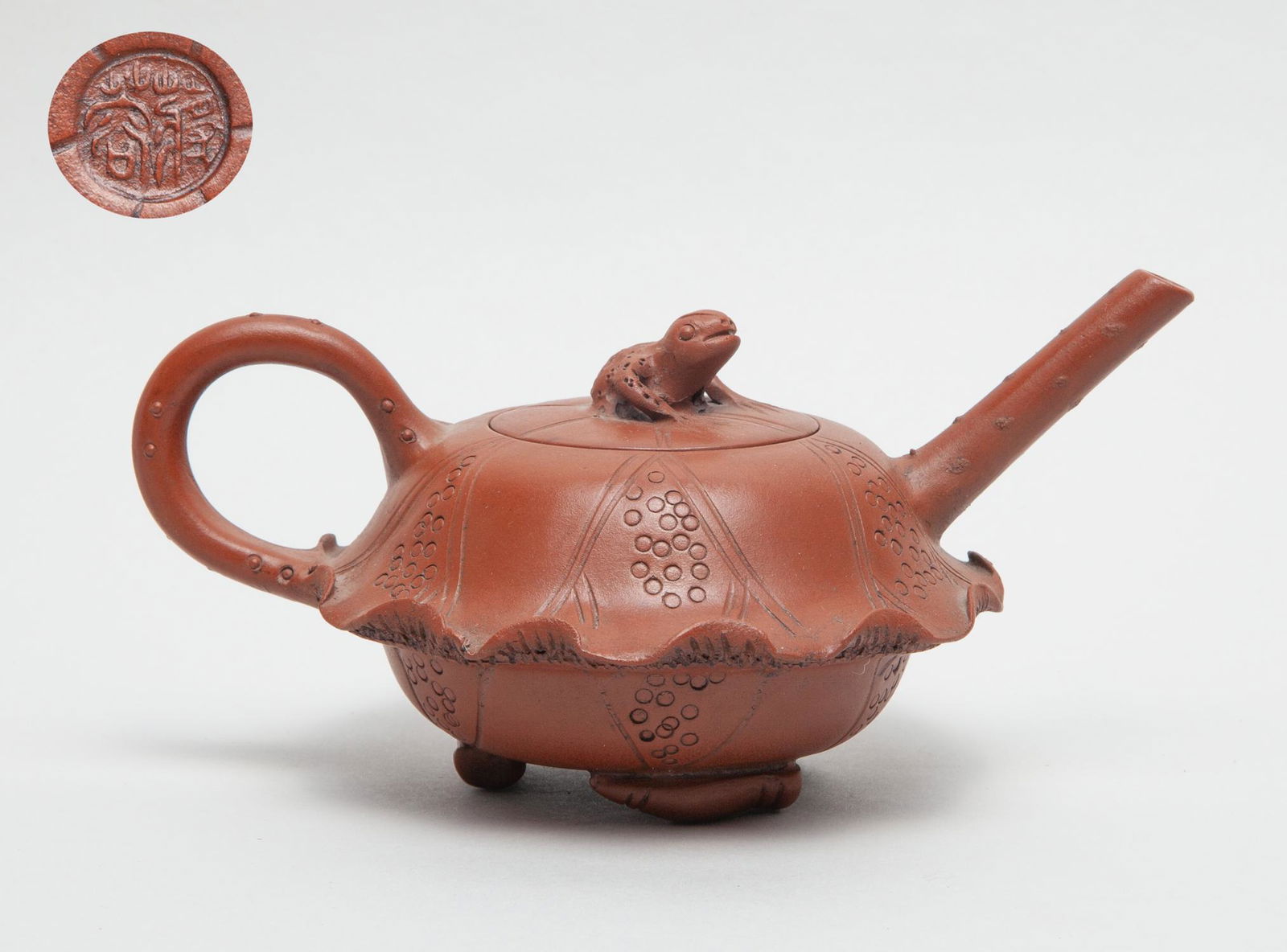 Rare Chinese Zisha Tea Pot (1 of 11)
