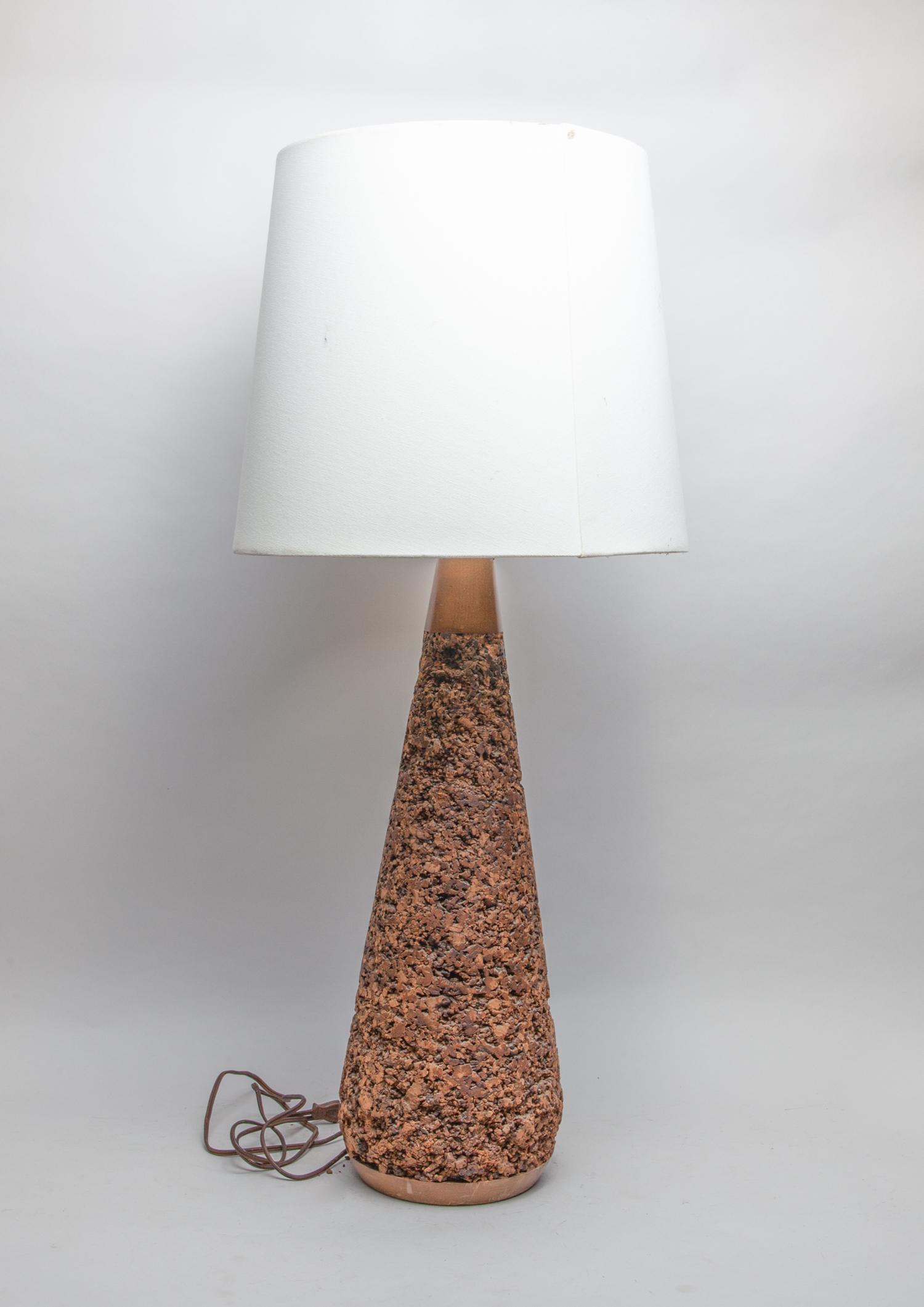 Mid-Century Art Wood Lamp (1 of 8)