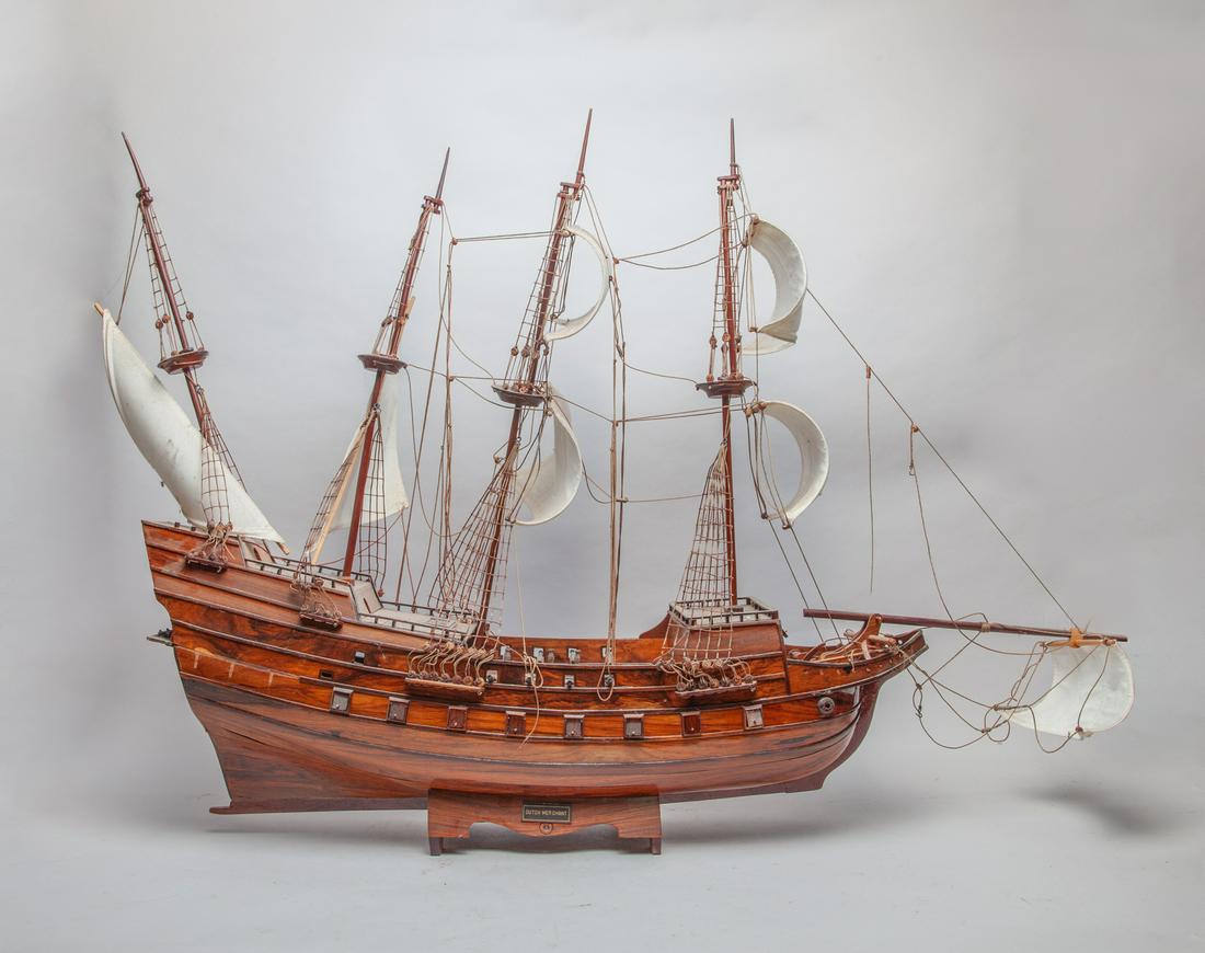 Massive Antique/Vintage Model Ship (1 of 15)