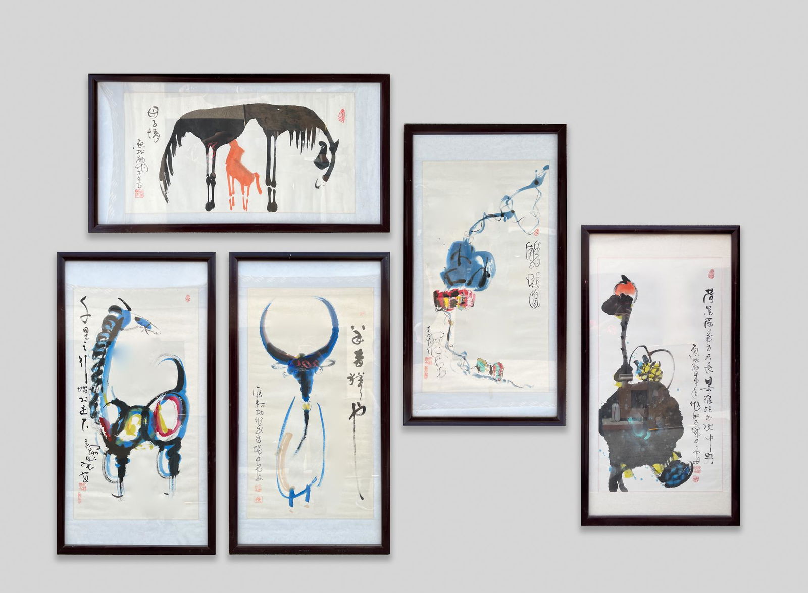 Collectible Chinese Painting Set (1 of 13)