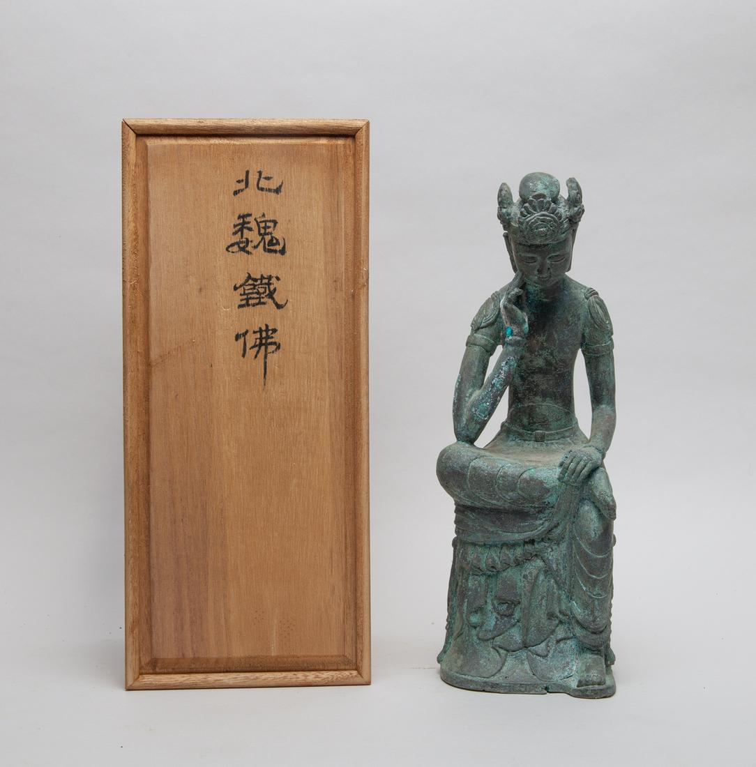 Collectible Chinese Metal Buddha (1 of 13)