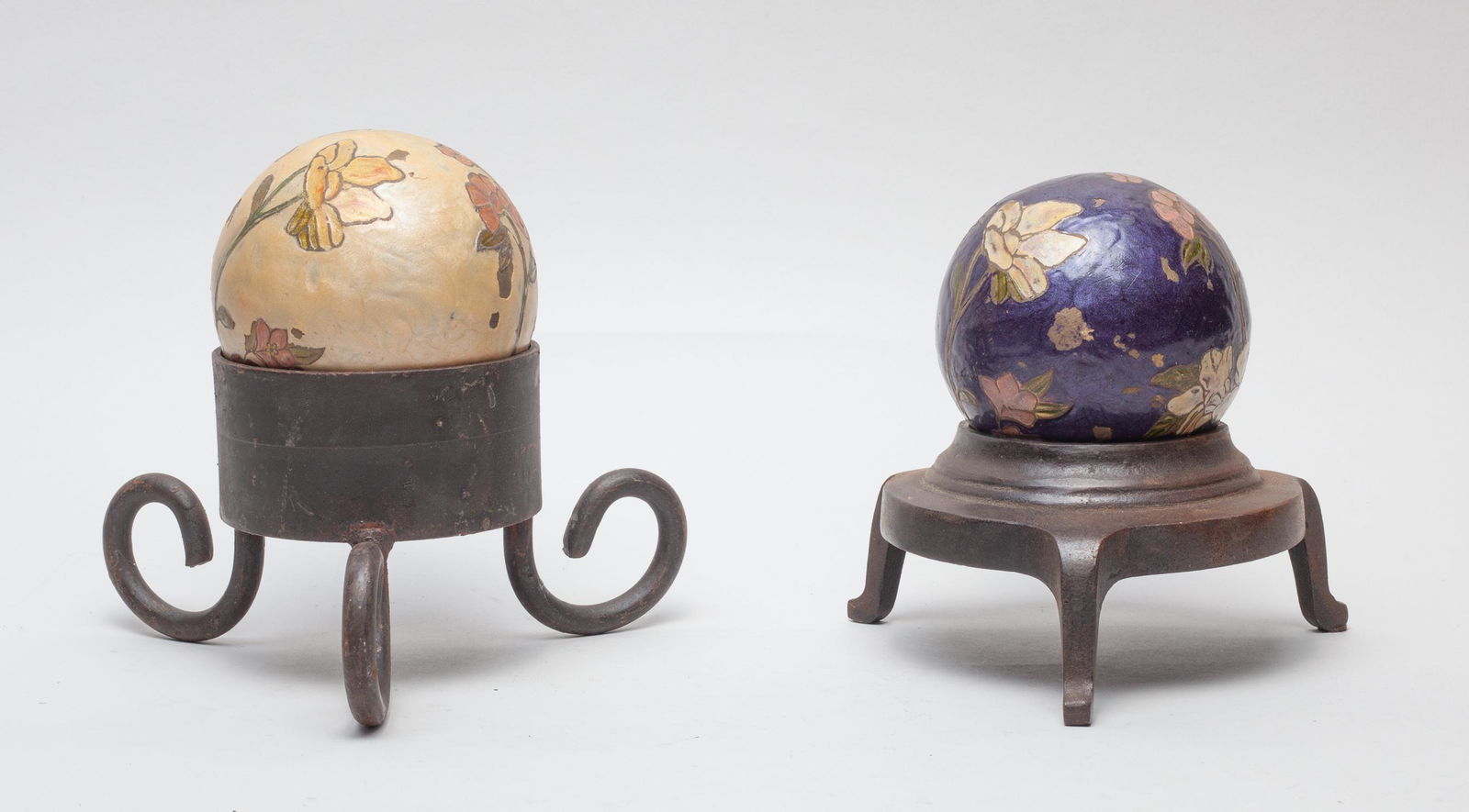 France Type Cloisonne Ball Table Sculpture (1 of 11)