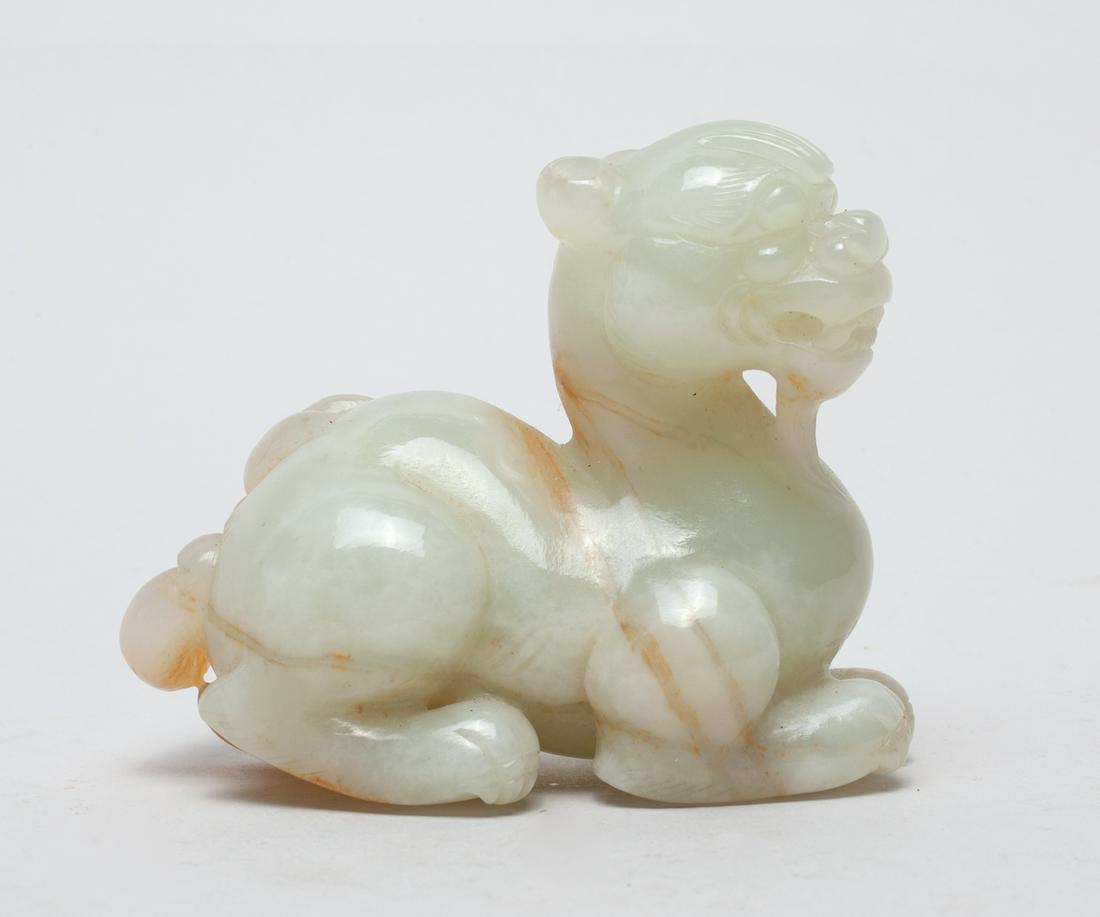 Chinese Russet White Jade Beast Sculpture (1 of 8)