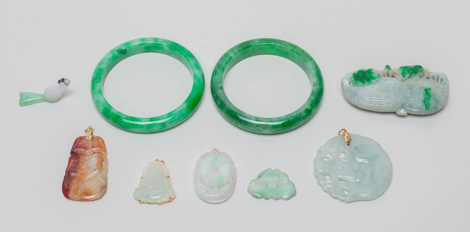 Vintage Chinese Jade/Stone Jewelry (1 of 14)