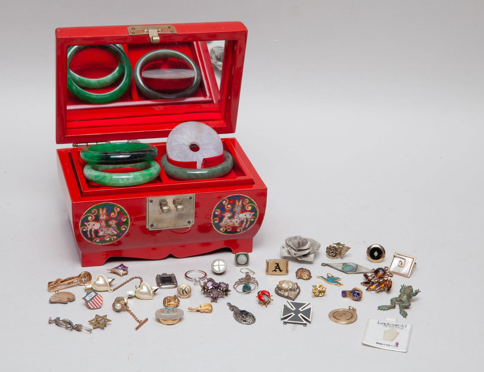 Chinese Bangle & Vintage Jewelry (1 of 16)