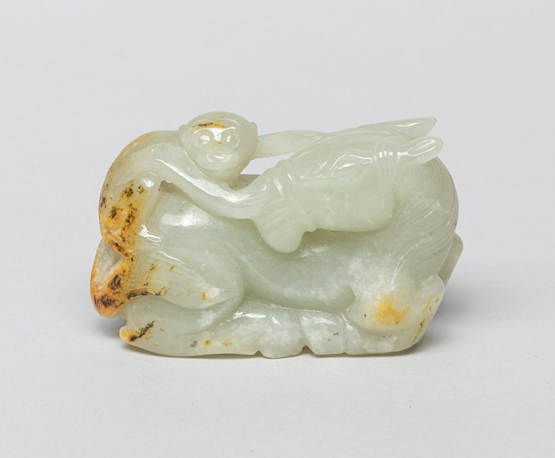 Chinese Russet Jade Monkey & Horse (1 of 12)