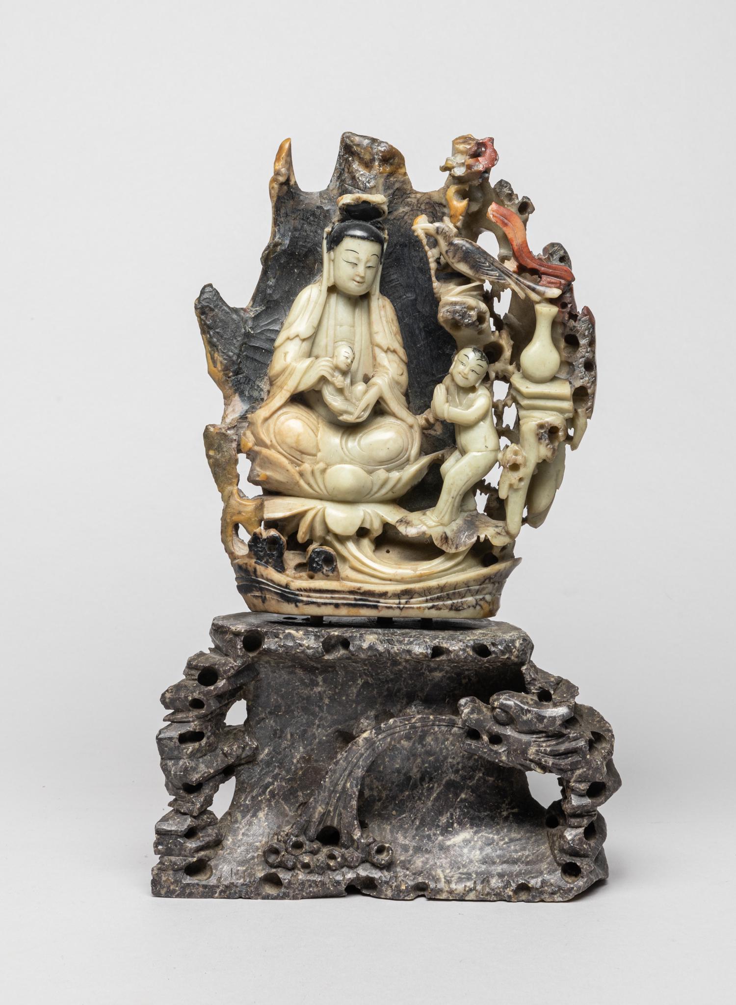 Chinese Stone Table Sculpture (1 of 12)