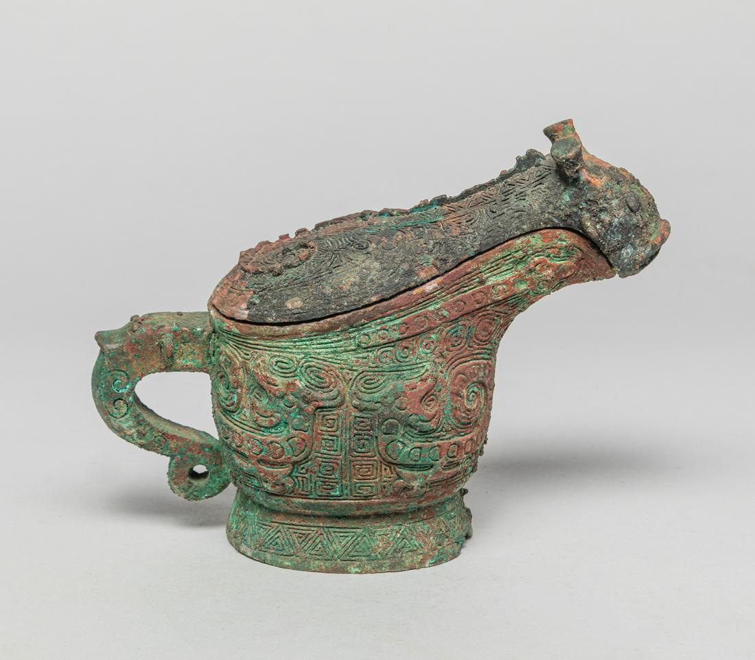 Chinese Bronze Covered Pot (1 of 14)