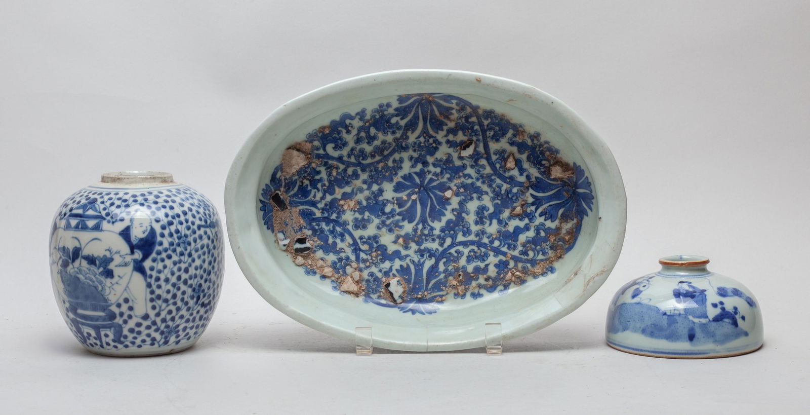 Set Chinese Export Porcelain Pieces (1 of 14)