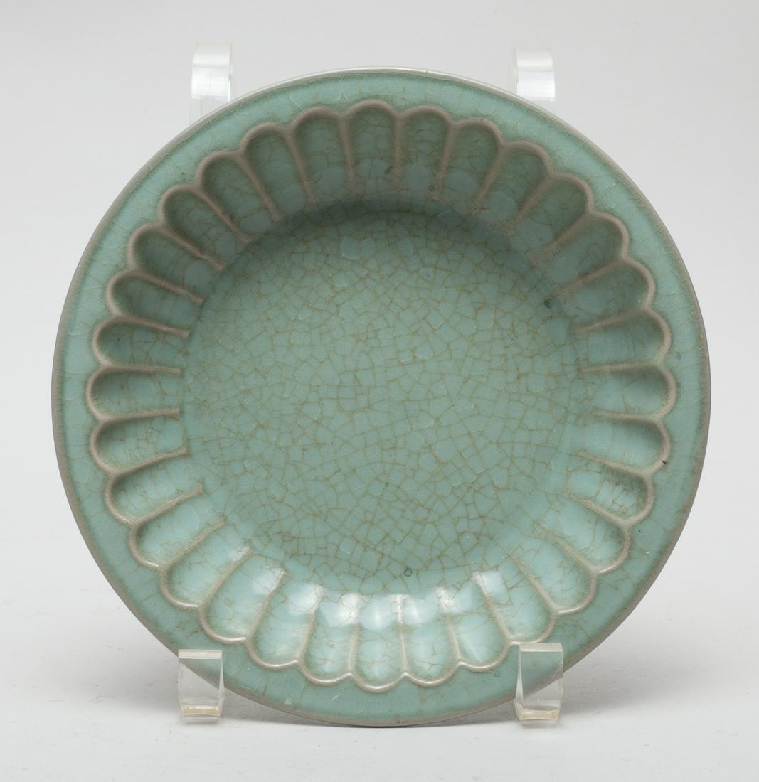 Chinese Ru Type Porcelain Plate (1 of 8)