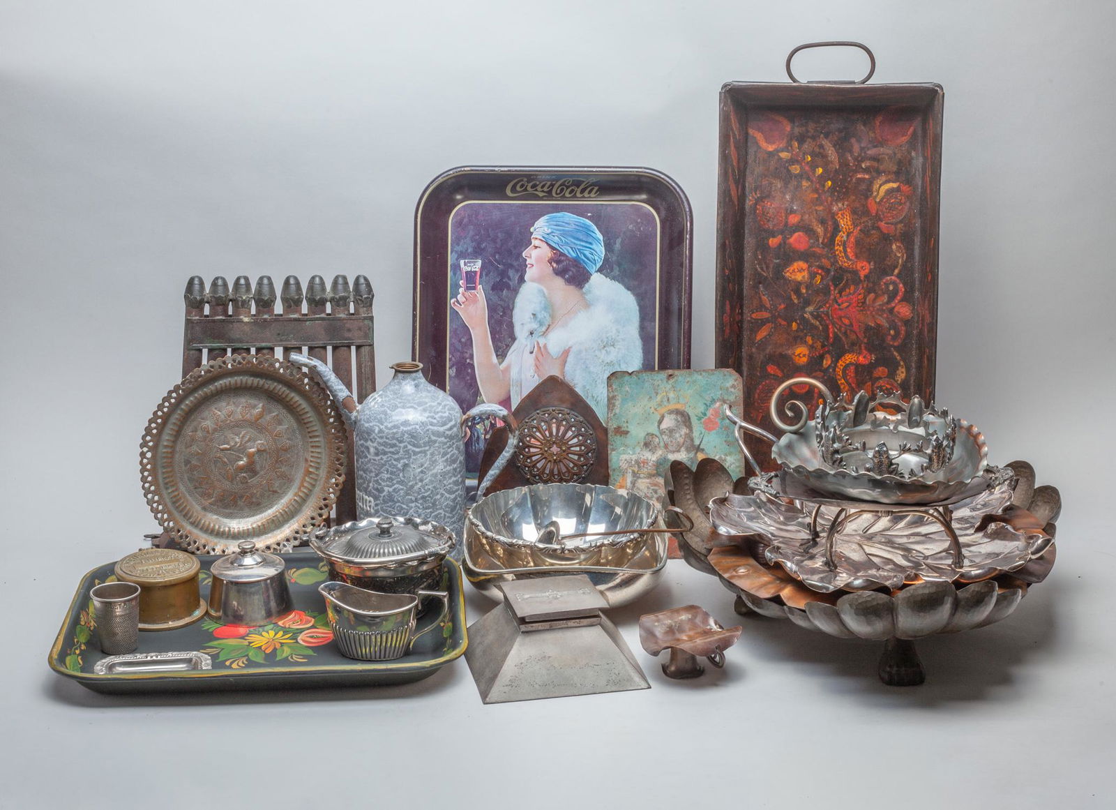 Vintage Silver-plate, Metal & Brass Pieces (1 of 13)