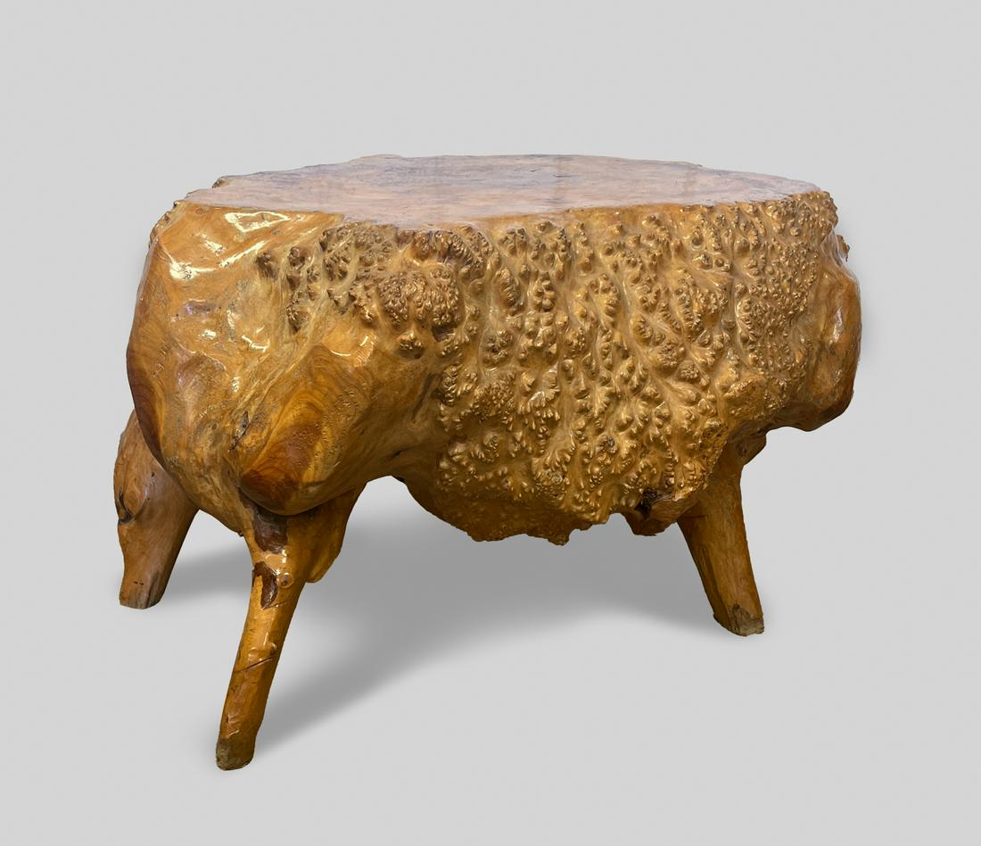 Large Chinese Root Wood Table (1 of 9)