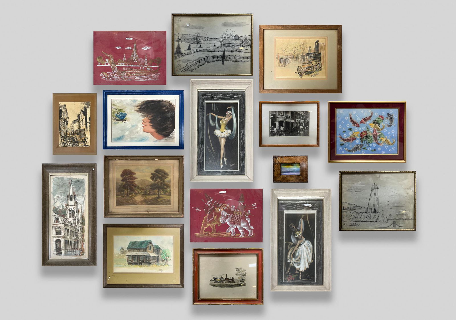 Estate Lithograph, Painting & Decors (1 of 17)