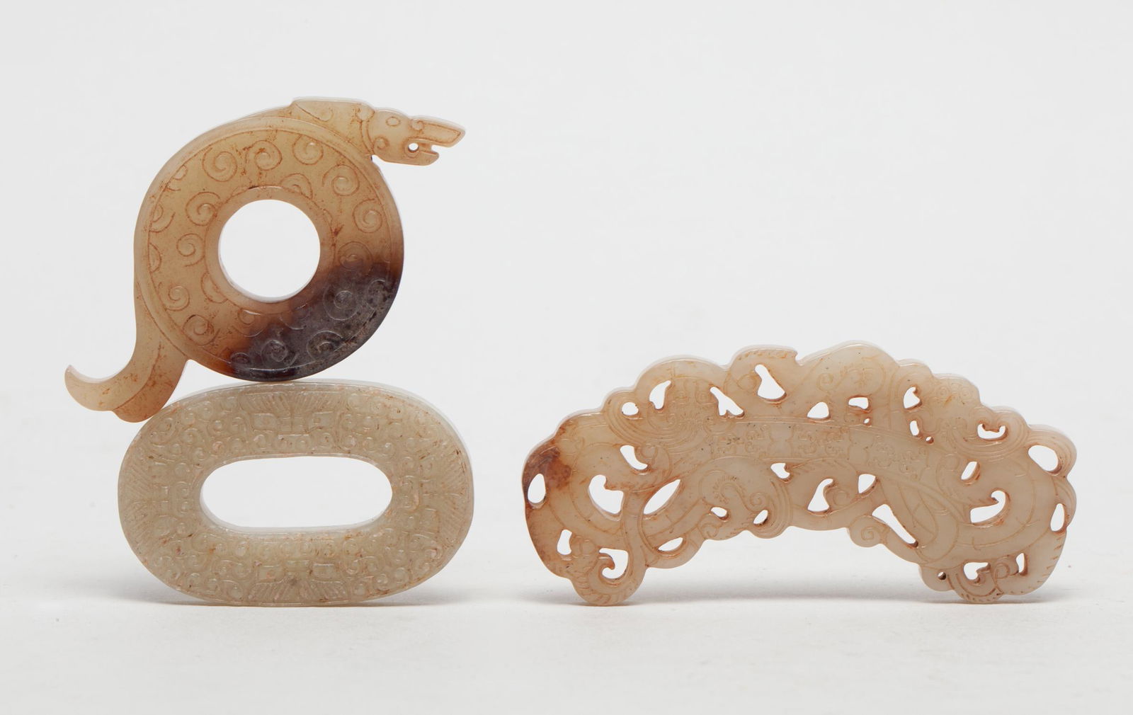 Chinese Russet Jade Carvings (1 of 10)