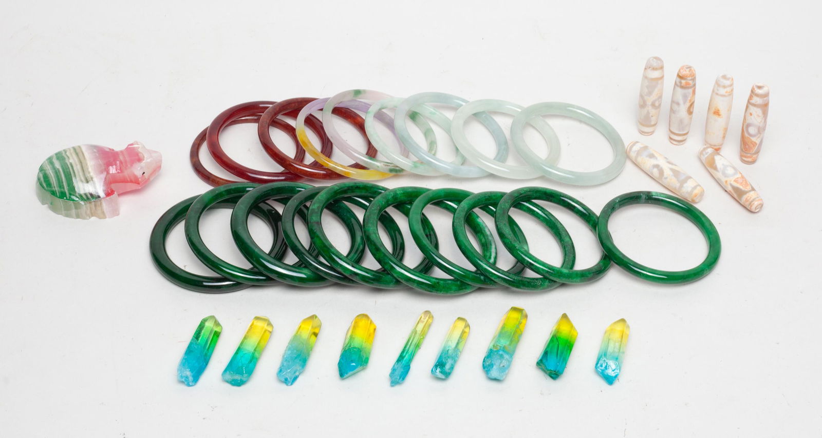 Chinese Bangle Set & Jewelry (1 of 16)