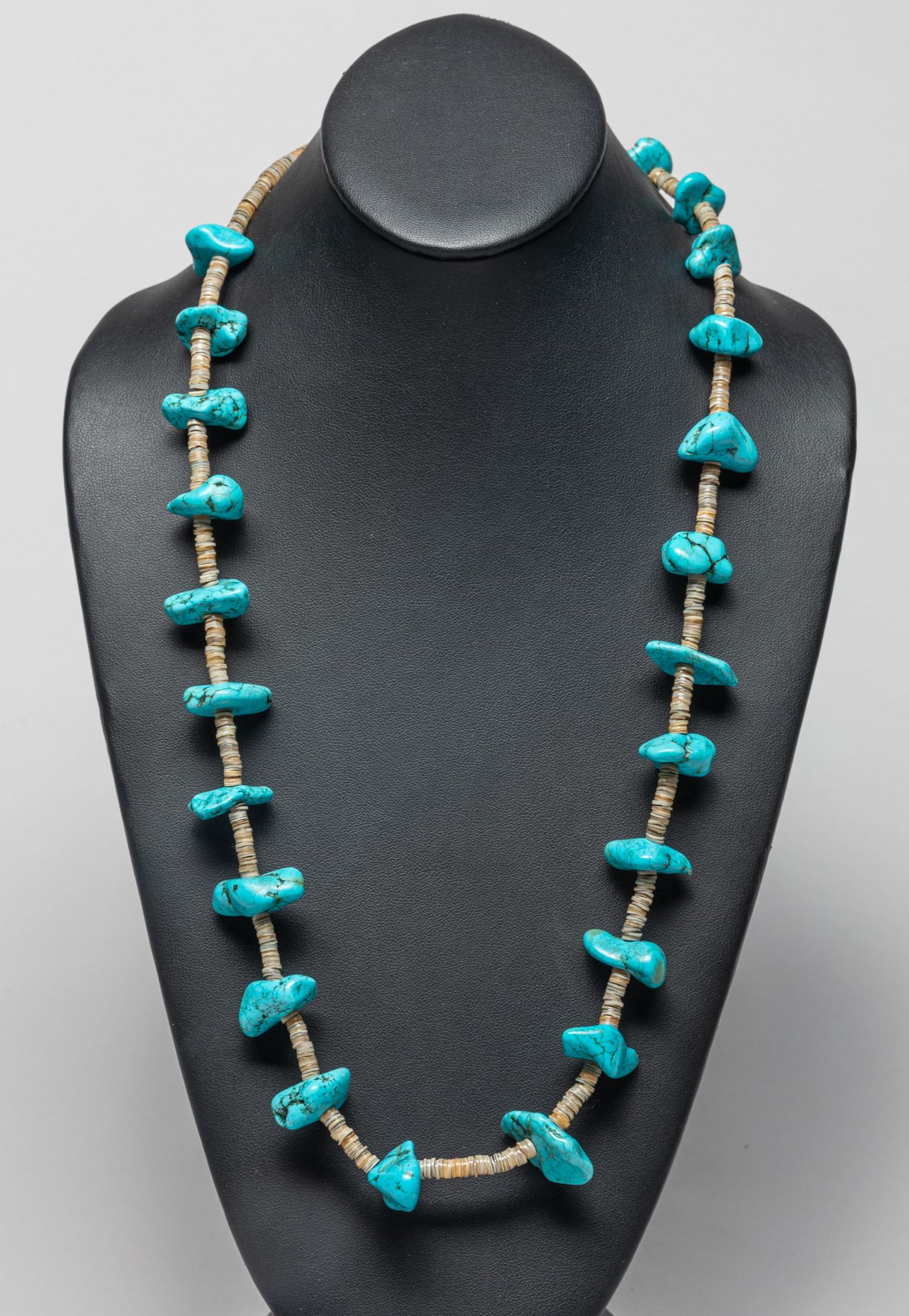 Collectible Zuni Turquoise Like Necklace (1 of 7)