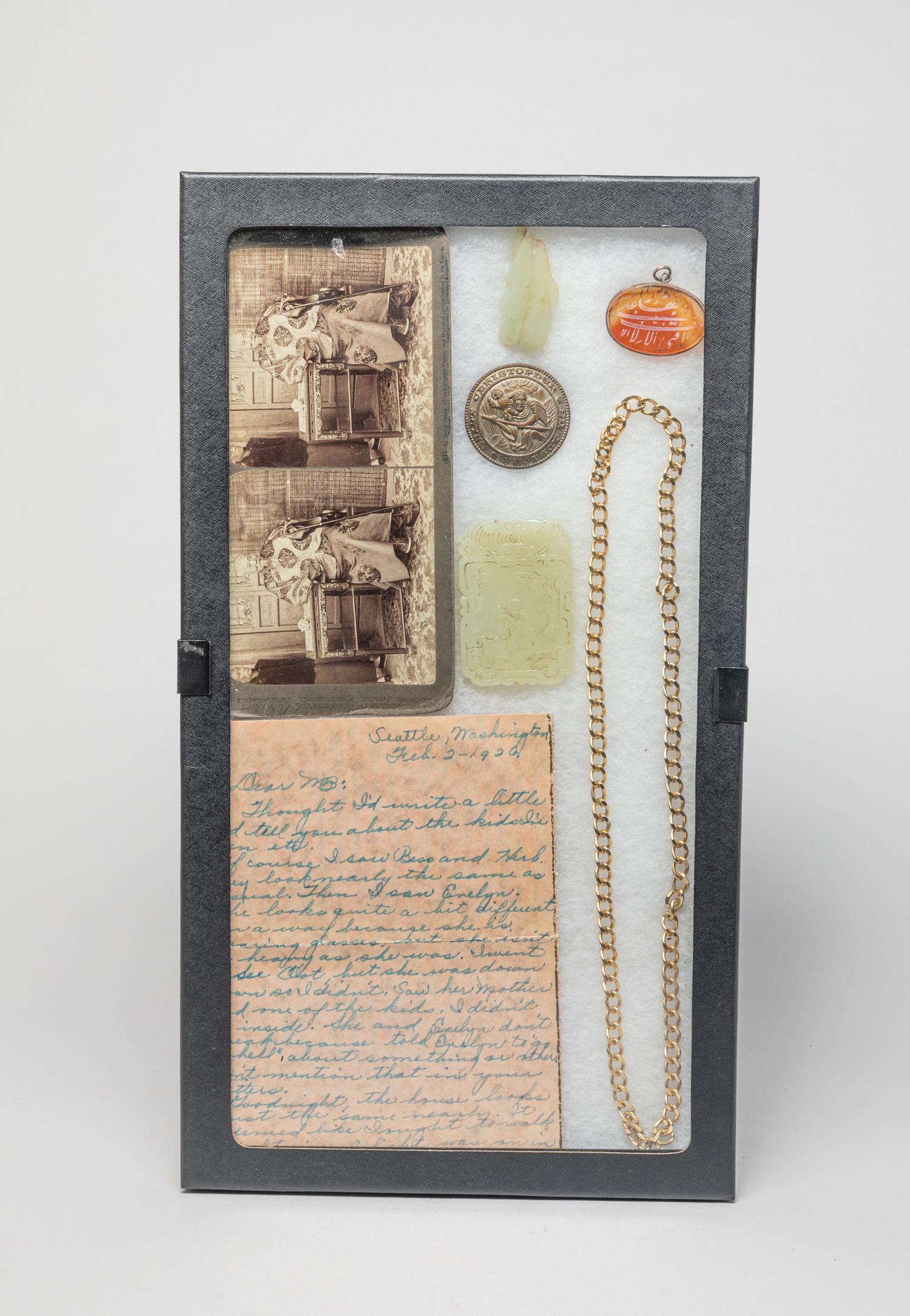 Photo, Letter & Chinese Jade Sets (1 of 9)