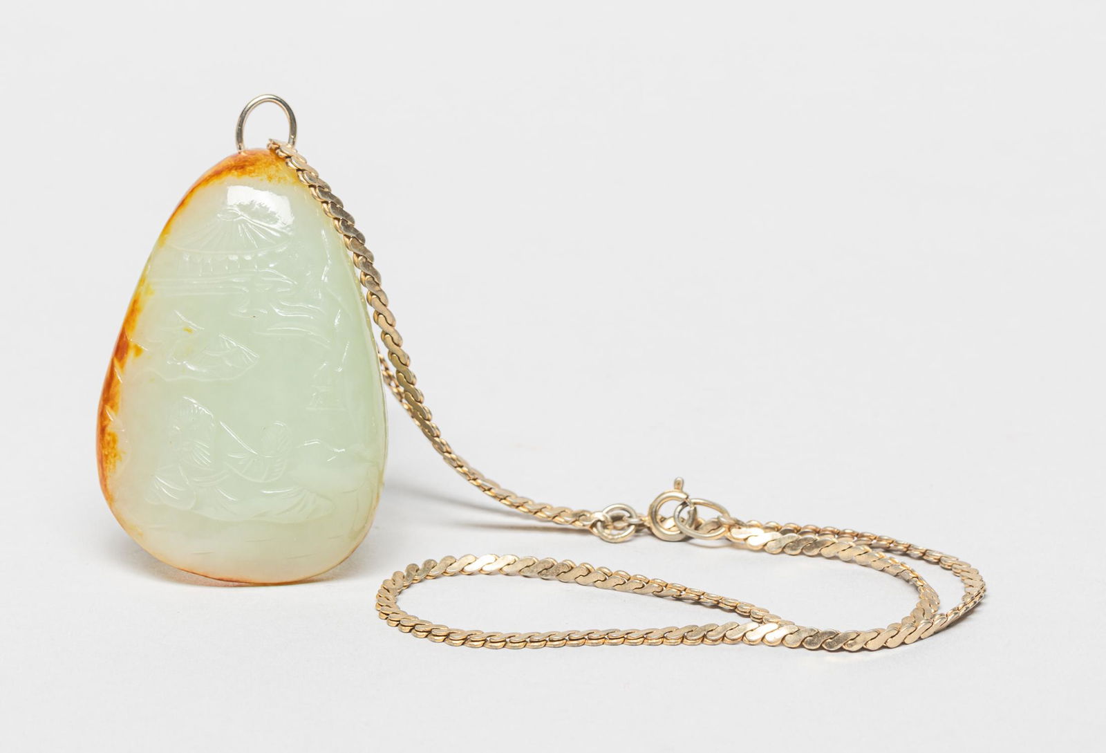 Chinese Russet Jade Toggle (1 of 12)