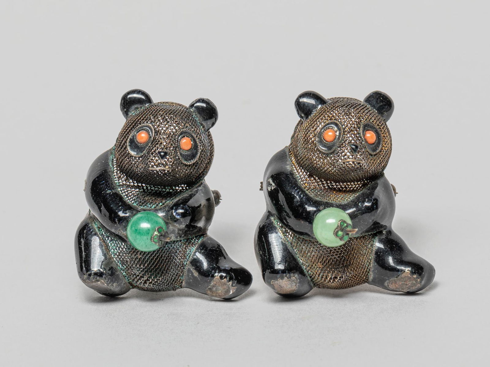 Chinese Silver Panda Brooch (1 of 13)