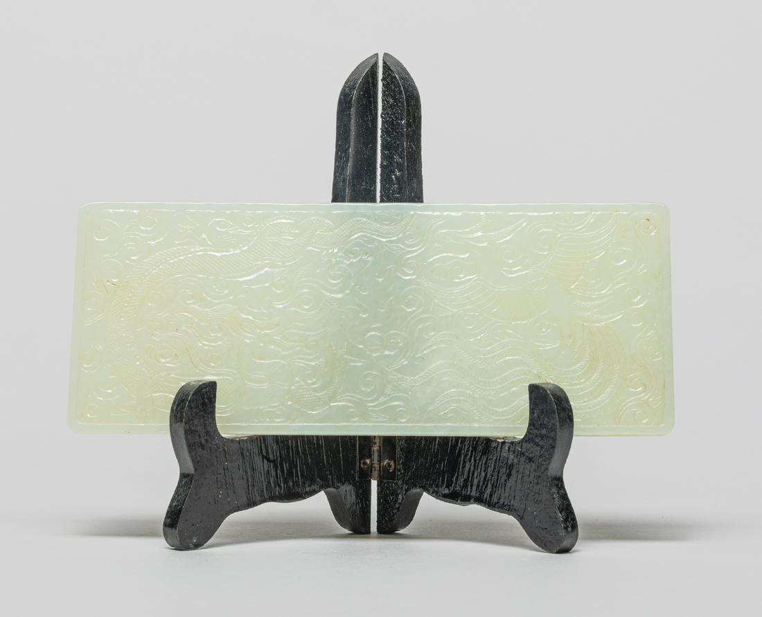 Large Chinese White Jade Table Screen (1 of 13)