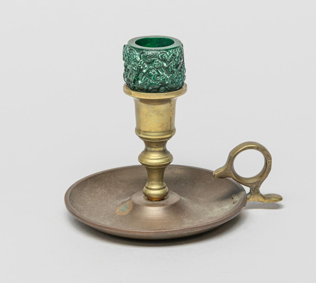 Designed Chinese Carved Candlestick (1 of 9)