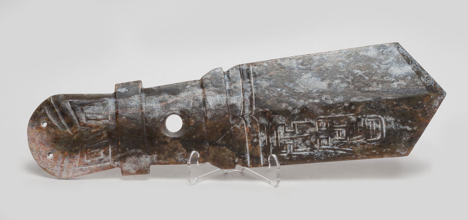 Large Chinese Burnt Jade Sculpture (1 of 9)