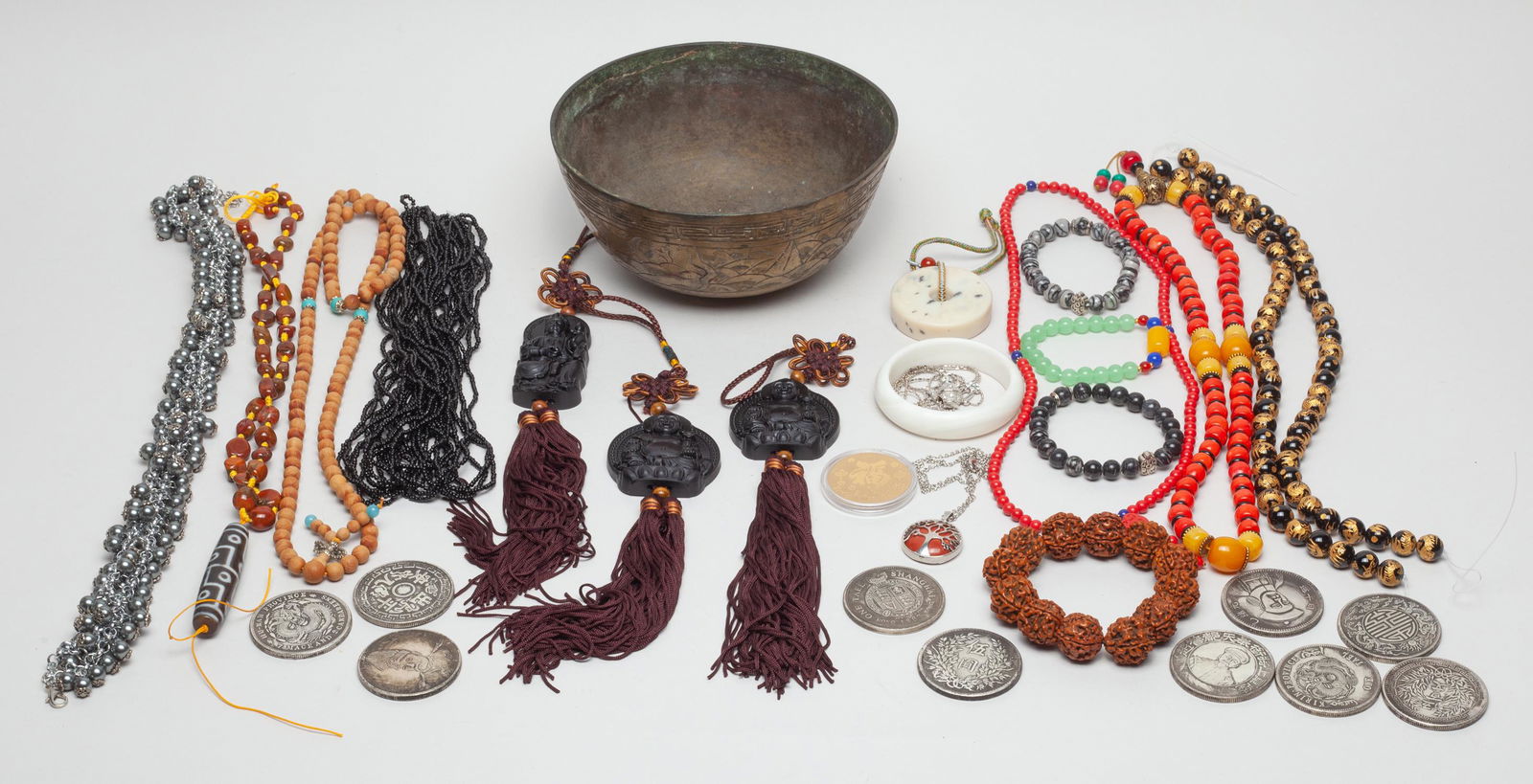 Estate Chinese/ Asian Coin & Jewelry (1 of 13)