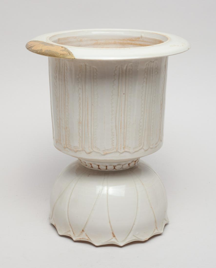 Repaired Chinese Ding Type Porcelain (1 of 11)