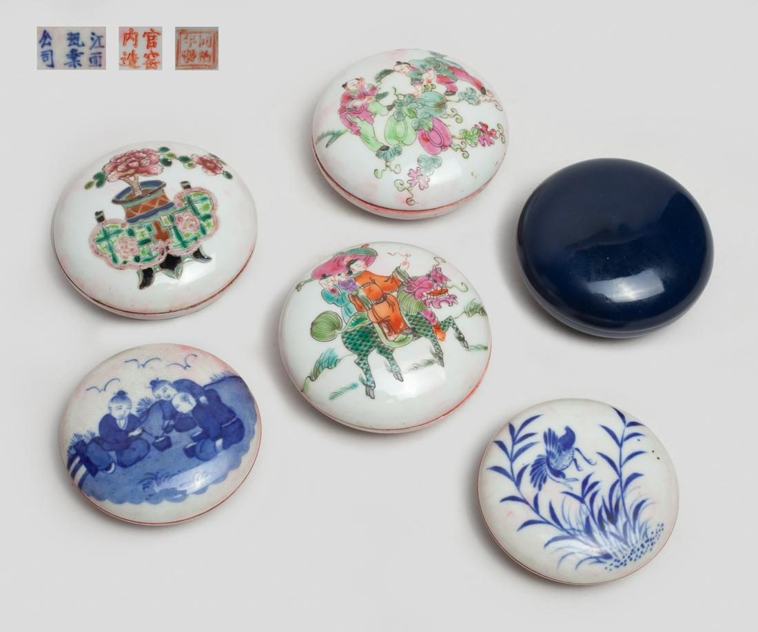 Chinese Export Porcelain Ink Box (1 of 15)