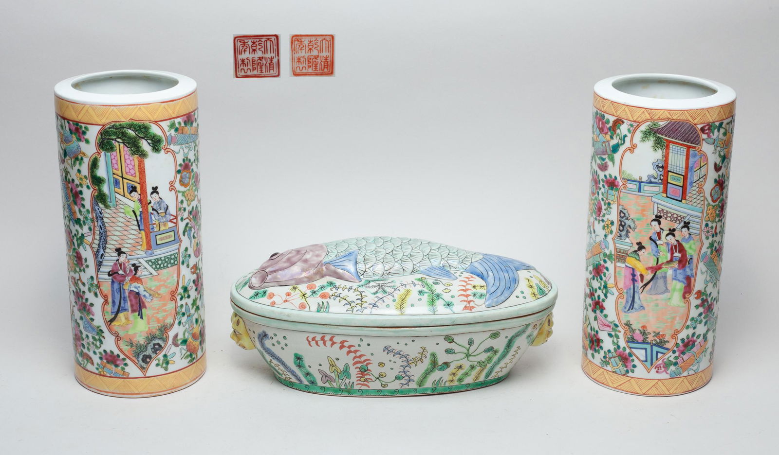 Vintage Chinese Porcelain Sets (1 of 19)